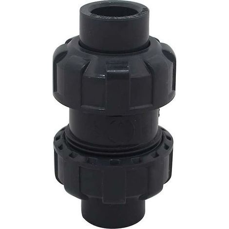 Clapet anti-retour à bille 32mm – Empêche le reflux d'eau – Compatible systèmes plomberie – Installation facile (1/4)
