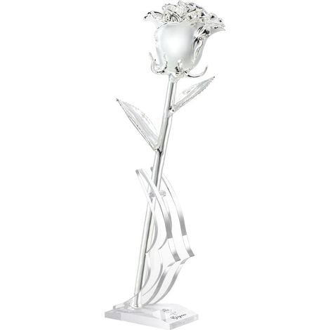 Roségoldene Dekoration aus 24-karätigem Feingold, Geschenkidee für Sie, vergoldet, silberfarben, roségoldplattiert, Blattgold (1/5)