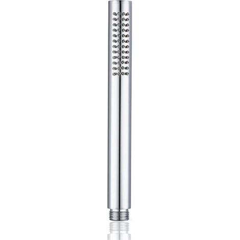 Pommeau de douche Douchette à main en laiton Pommeau Douche Anti Calcaire haute pression style L argenté, finition chromée (1/5)