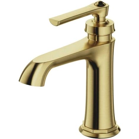 OMNIRES Armance - Miscelatore per lavabo, ottone spazzolato AM5210BSB (1/2)