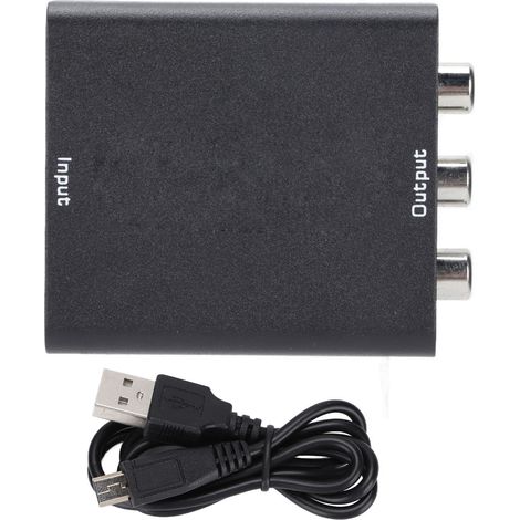 AY26V14 Convertisseur Vidéo Audio Mini CVBs HDMI vers RCA AV 4Kx2K (1/5)