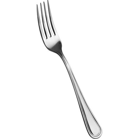 Salvinelli Queen set 12 forchette frutta acciaio inox 18/10 2,5 mm (1/4)