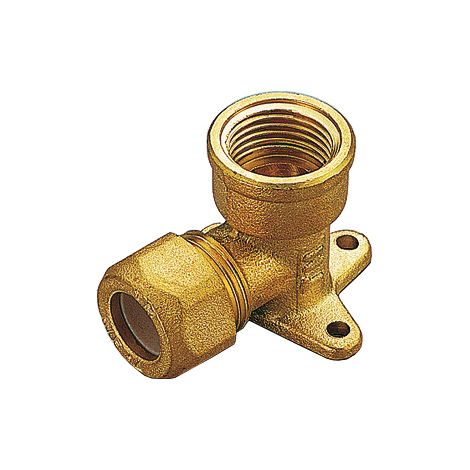 GOMITO OTTONE FLANGIATO BICONO F/GAS 12X1/2 PES- TIEMME- 10,0 pz