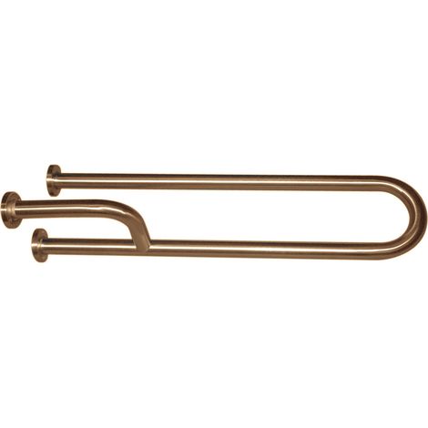 Presto Barra de apoyo mural inox bronce envejecido (1/2)