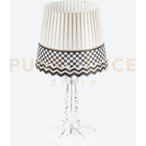 LAMPADA DA TAVOLO PICCOLA BRIGHELLA 1 LUCE ATTACCO E14 DISEGNO BASIC