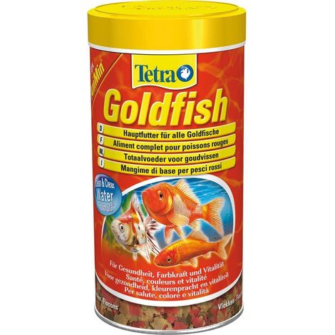 Nourriture complète pour poissons rouges