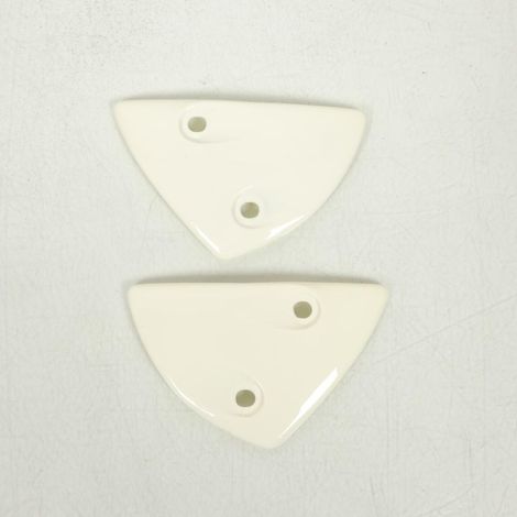 paar seitenblende shark helm für motorrad lp5300 perlweiß neu (1/3)
