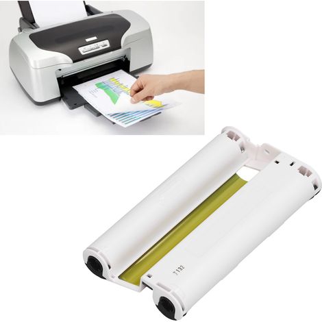 KP-108IN avec 3 rubans et 108 feuilles de papier photo 4x6 pouces compatibles avec Canon Selphy CP1300, CP1500, CP1200, CP1000, CP910, CP900, CP810, CP760, CP770, CP780, etc. (1/5)