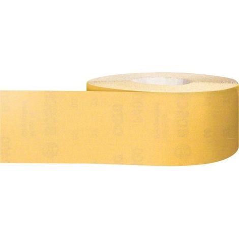 Bosch Professional 1x Rollo de papel de lija Expert C470 (para Madera dura, Pintura sobre madera, Anchura 115 mm, Longitud 50 m, grano 400, accesorios Lijado manual) (1/5)