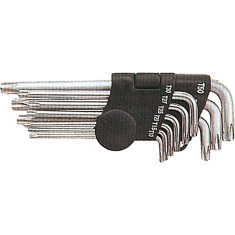Schlüssel-Satz Strend Pro HK0042, 9-teilig, T10-T50, Torx, Stift (1/2)