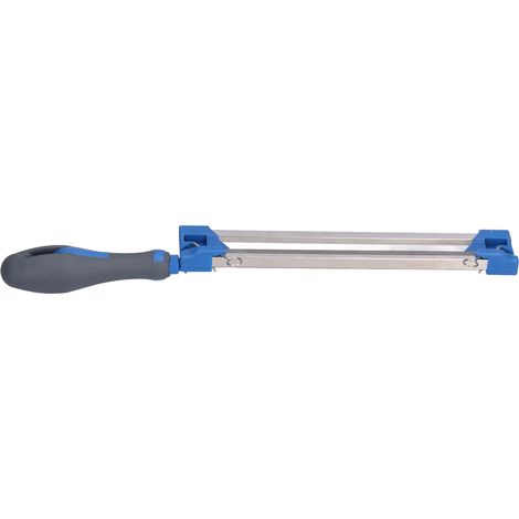 Affûteur de chaîne 2 en 1, lime en acier pour chaîne de 5/32 pouces, portable et facile à utiliser (1/5)
