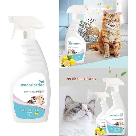 Éliminateur d'odeurs d'animaux puissant. Garde les meubles et les tapis de la maison moins odorants. Facile à utiliser. (1/4)