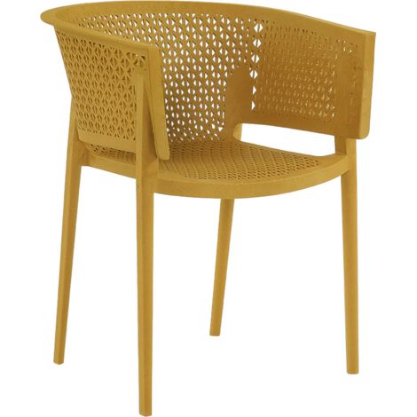 Fauteuil FREEDOM en polypropylène style contemporain pour extérieur