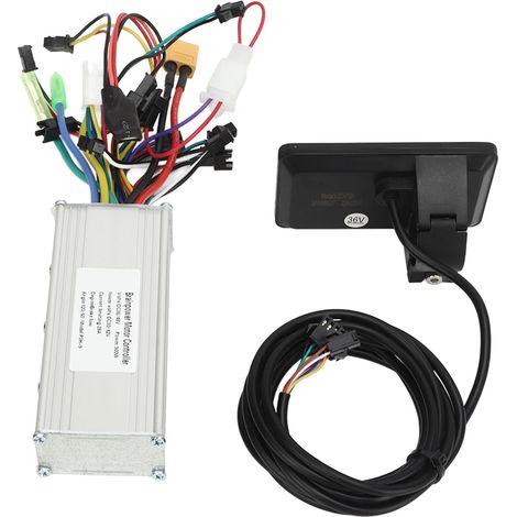 Kit Contrôleur Brushless Vélo Électrique 36V 48V 500W, Variateur Moteur Sans Balais avec Panneau, Ensemble de Régulateur pour Bicyclette Électrique (1/5)