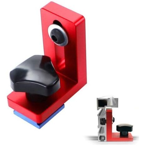 30mm T Slot Rail Support, Cutting Stop, Guide for Wood Milling - Precision and Ease of Use (1/5)