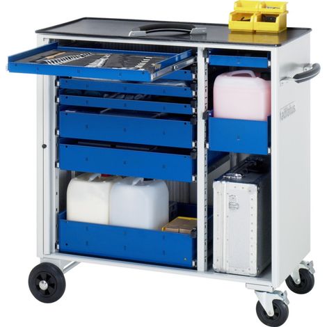 Chariot à outils Rau Jumbo avec 6 tiroirs LxPxH 1025x520x1080mm (1/4)
