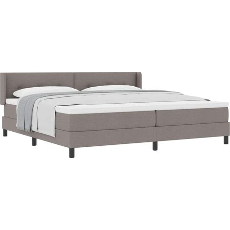 Maison Exclusive - Letto a molle con testiera Talpa 200 x 200 cm Tessuto (1/5)