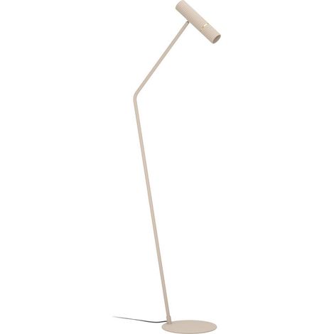 [GEBRAUCHT] Eglo Led Stehlampe Caminia Leuchte Sandfarben Stahl Energieeffizient Lampe Spot B-Ware