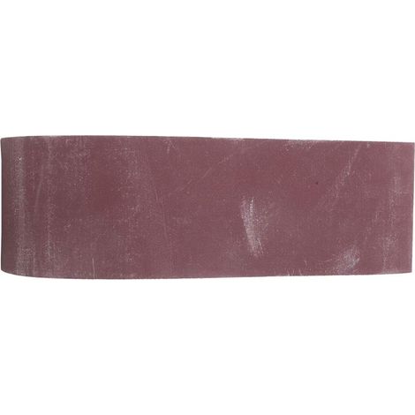 Bandes Abrasives, Papier de Ponceuse à Bande 240-1000 Bande Abrasive en Oxyde d'aluminium 10 Pièces 533x75mm 3 X 21 Pouces (1/5)