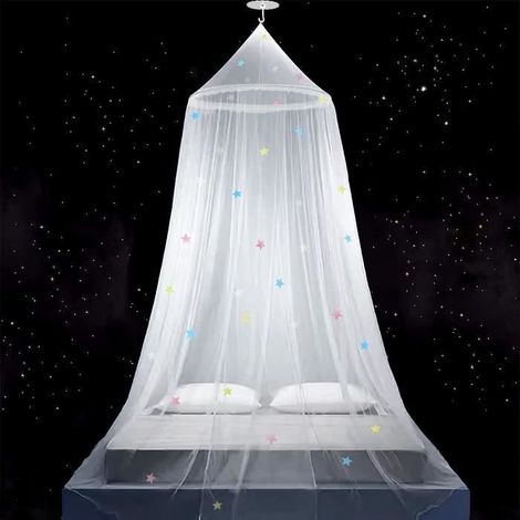 Moustiquaire De Lit Moustiquaire Lit Double Moustiquaire Lit Enfant Ciel De Lit Moustiquaire Moustiquaire Lit Cabane Tente De Lit (1/4)