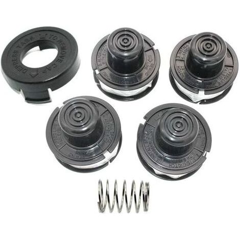 Black & Decker Trimmerfaden und Spule – Kompatibel mit den Modellen GL250, GL310, GL360 und GLC500 – 4-teiliges Set – RS-136 (1/5)