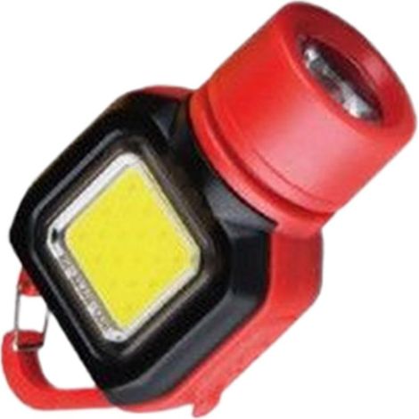 Mini Lampe De Poche Porte-clés — Lampe De Poche LED Matériau ABS, 3,3 X 2,3 X 6,2 Cm, Couleur Aléatoire, ampe Torche Rechargeable, ampe e Sécurité SOS, Camping, Randonnée, Équipement D'urgence (1/5)