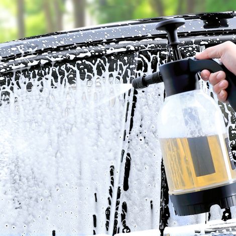 Spruzzatore di schiuma da 2 litri, strumento per autolavaggio, pompa per schiuma, spruzzatore, irrigazione per piante domestiche