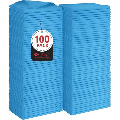 Ladentücher Mikrofaser Tücher Autos Mechaniker blau 100 Stück (1/5)