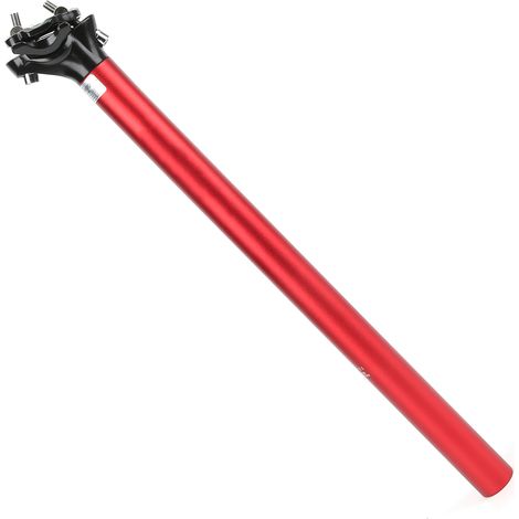 Tige de selle vélo aluminium 31.6x400mm FMFXTR pour VTT et vélo de route, tube rouge (1/5)