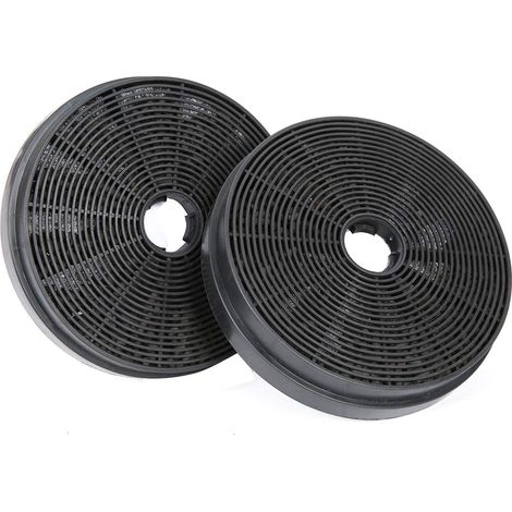 Ciarra – Filtre à charbon actif pour hotte aspirante – Lot de 2 pièces – Absorption des graisses et odeurs – Installation facile