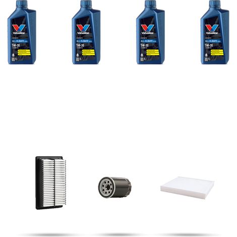 Kit tagliando 3 FILTRI e 4L OLIO compatibile con Hyundai i30 (PD,PDE) 1.4 Mpi 74KW dal 2016 (1/5)