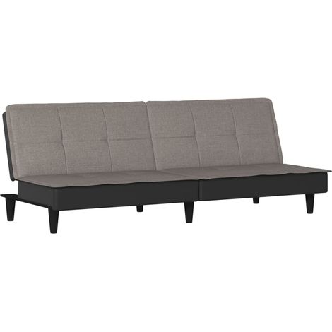 Divano letto in tessuto tortora 020019836