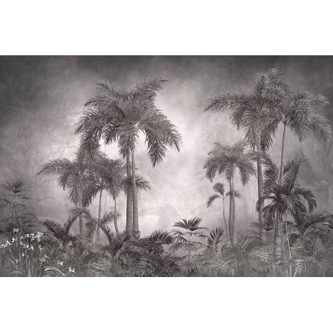Papier peint panoramique - Forêt Tropicale - 130 cm x 87 cm (1/2)