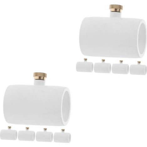 10stücke PVC Sprinkler Nozzles Mit Messinganschluss (1/5)