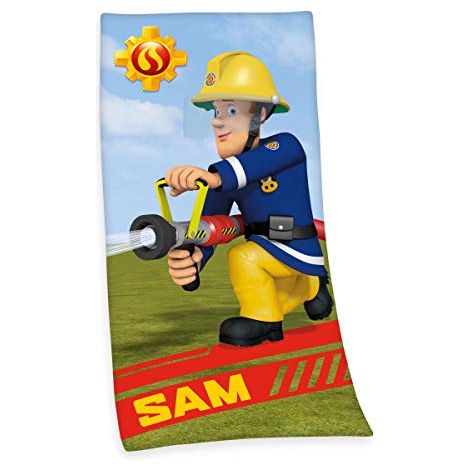 Herding SAM IL POMPIERE Telo Doccia, 150 x 75 cm, Cotone, Multicolore (1/4)