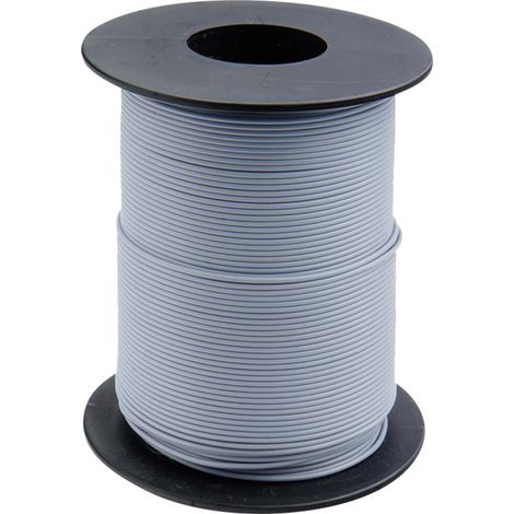 Donau Elektronik 119-19 Litze 1 x 0.14 mm² Grau 100 m