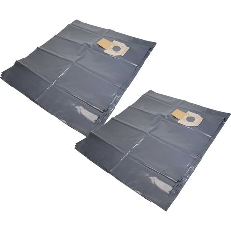 vhbw 10x Entsorgungsbeutel Ersatz für Nilfisk 302000728 für Staubsauger - 35,8cm x 20cm Grau (1/4)