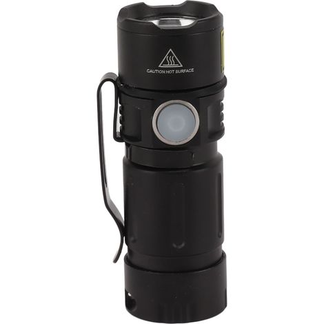 Lampe de poche à lumière noire 395nm, en alliage d'aluminium antidérapant, plusieurs Modes, petite torche LED pour les taches d'urine d'animaux, les roches (1/5)