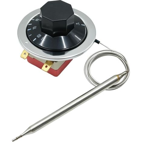 Thermostat De Commutateur Capillaire De Contrôle De Température Ac 250 16a 30-95 ° C Pour Réfrigérateur De Four (1/5)