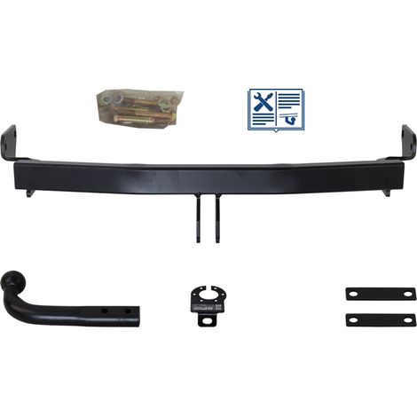 Attelage col de cygne AUTO-HAK + faisceau Trail-Tec universel 7 broches - JEEP COMPASS (1/2)