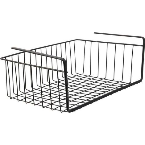 suspendu en métal filaire noir Longueur 40cm (1/4)