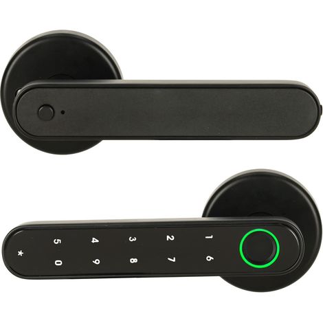 Turgriff mit fingerabdruckcode und bluetooth kombination