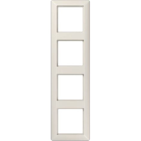 Jung Telaio 4 posti, AS 500, IP 44, Duroplast, bianco, montaggio verticale e orizzontale AS 584