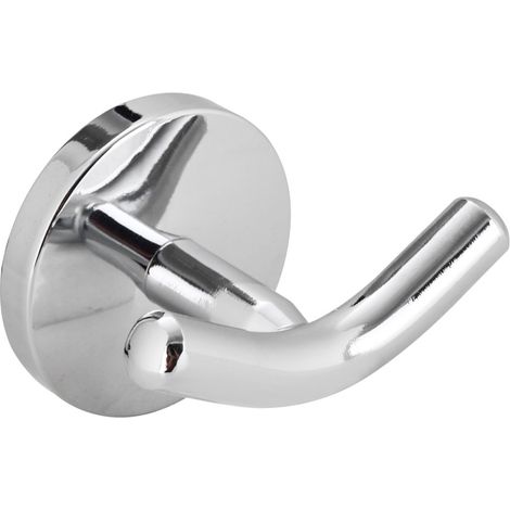 MAURY'S SHINE GANCIO BAGNO CROMATO APPENDI ASCIUGAMANI ACCAPPATOIO (1/2)