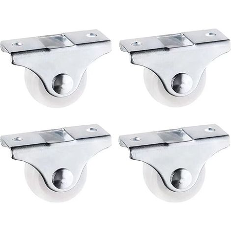 VURAHOME - 16 Pièces Petite roulettes pour meubles Roulettes directionnelles mini roulettes pour meubles pour Meubles Roulettes(vis non incluses) (1/5)