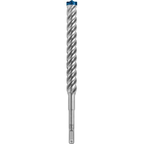Bosch Hammerbohrer SDS plus 7X - Länge 250mm, Bohrer für Beton Betonbohrer 20mm mit 4-Schneiden, Hartmetall