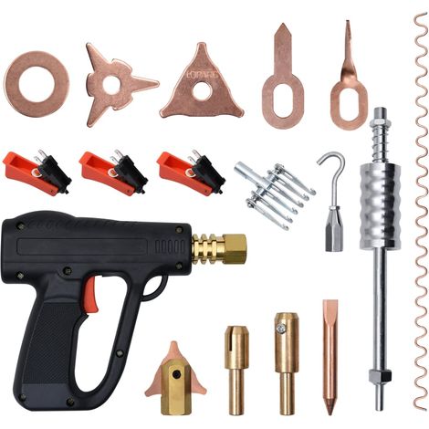 Kit de soldador para reparar abolladuras 67 piezas (1/5)