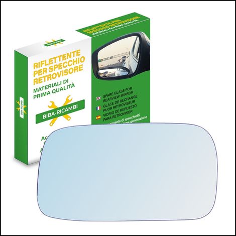 Vetro specchio retrovisore lato sx compatibile per nissan almera dal 1995-2000 (1/2)