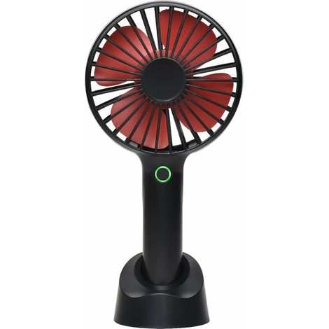 Mini ventilador portátil - Negro (1/4)