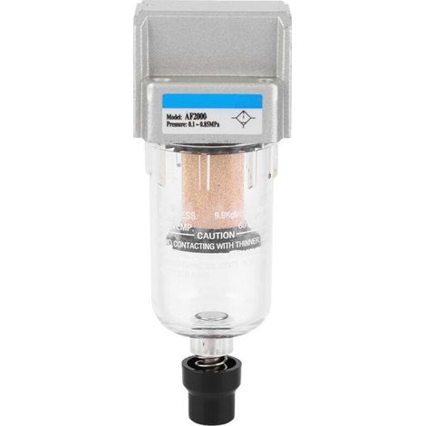 Filtre à air pour compresseur – Remplacement compact pour système de vidange automatique, compatible avec conduites standard (1/5)
